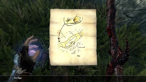Watch in full screen for better quality. . Skyrim treasure map 1